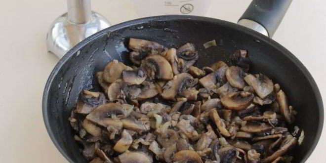 Рецепт суп-пюре с шампиньонами и картофелем