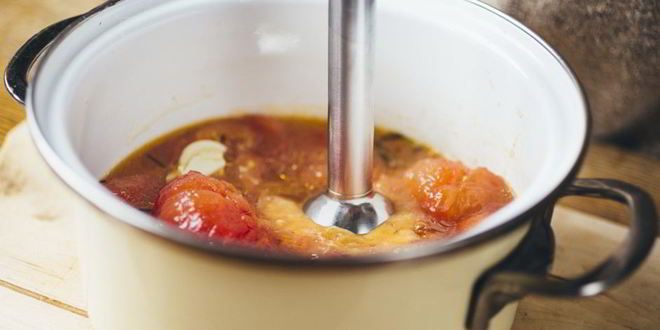 Рецепт томатный суп-пюре с розмарином