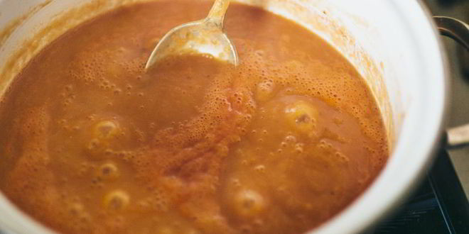 Рецепт томатный суп-пюре с розмарином