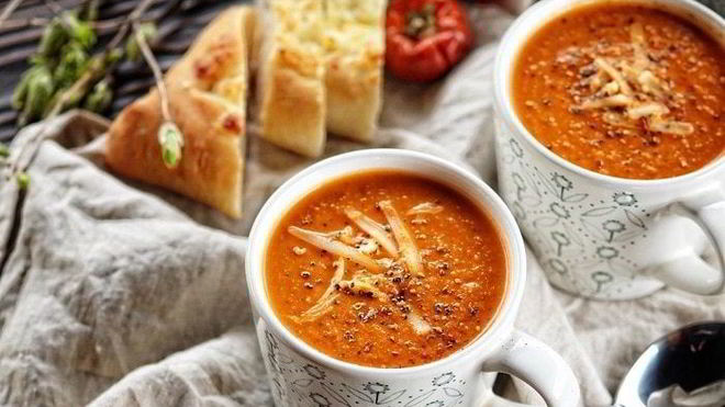 Рецепт Томатный суп-пюре