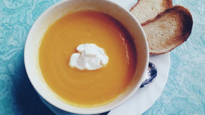 Рецепт Тыквенно-морковный суп-пюре