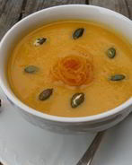 Тыквенный суп-пюре с апельсином