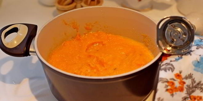 Рецепт тыквенный суп-пюре с фрикадельками
