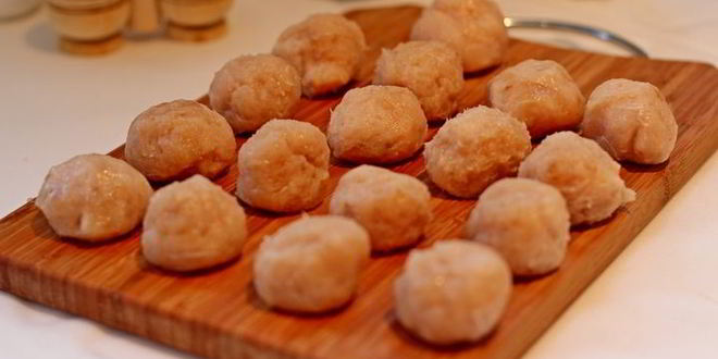 Рецепт тыквенный суп-пюре с фрикадельками