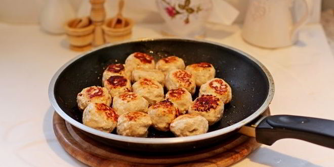 Рецепт тыквенный суп-пюре с фрикадельками