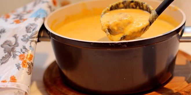 Рецепт тыквенный суп-пюре с фрикадельками