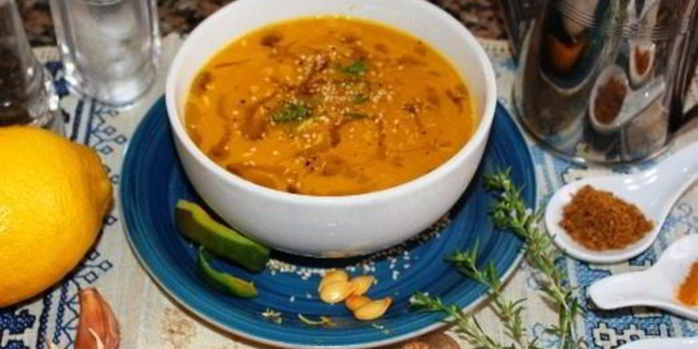 Как приготовить тыквенный суп-пюре с манго и зеленым чаем