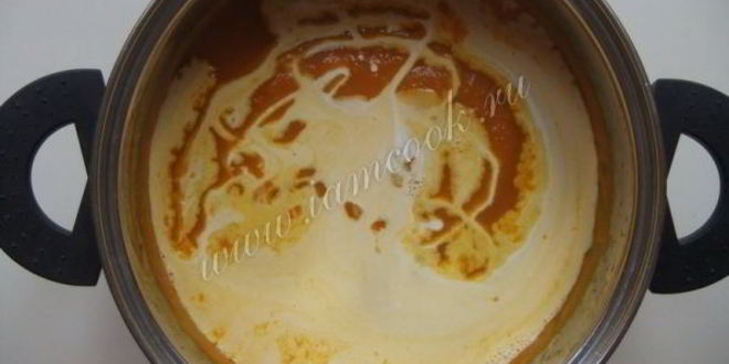 Рецепт тыквенный суп-пюре с морковью