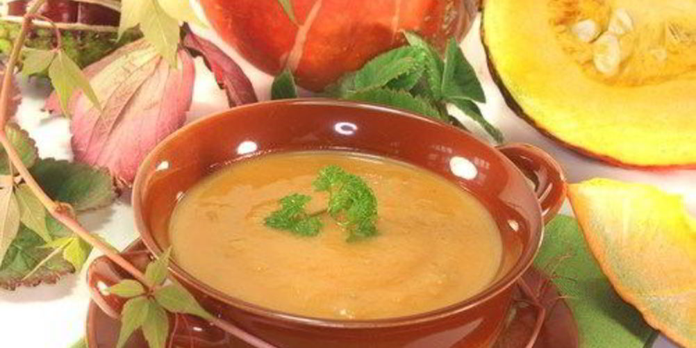 Рецепт тыквенный суп-пюре с имбирем
