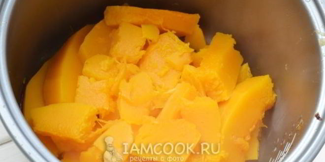 Рецепт тыквенный суп-пюре в мультиварке