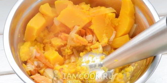 Рецепт тыквенный суп-пюре в мультиварке