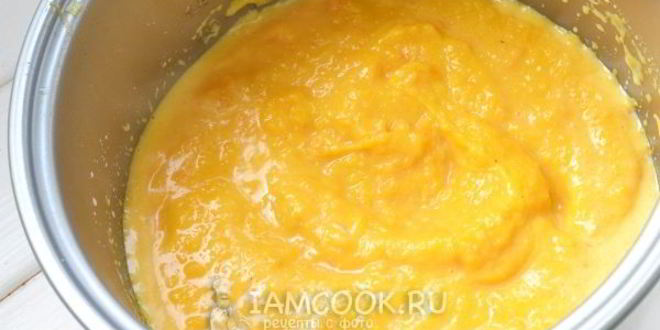 Рецепт тыквенный суп-пюре в мультиварке