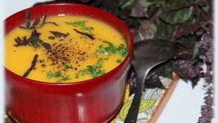 Рецепт Яблочно-морковный суп-пюре