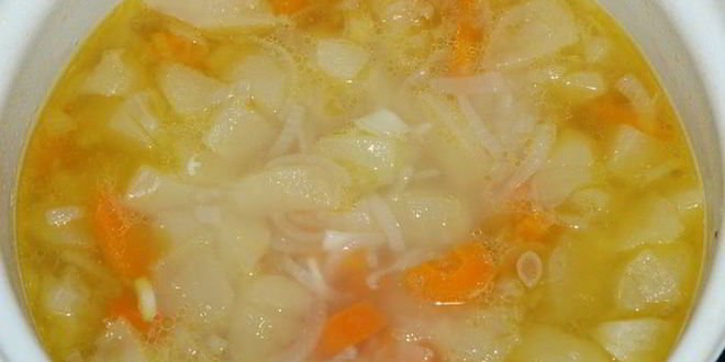 Рецепт яблочно-морковный суп-пюре