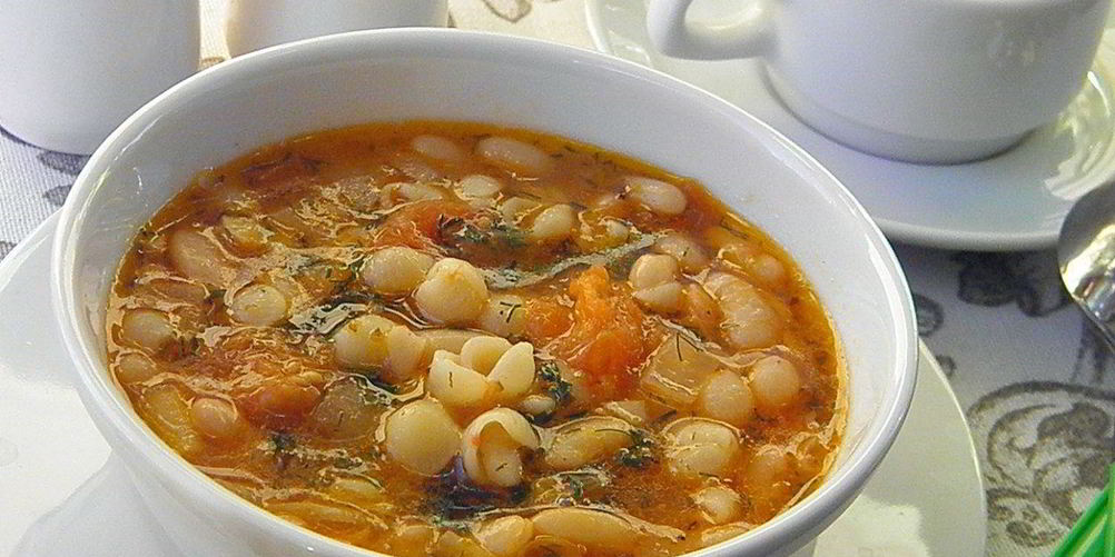 Рецепт рис с бобами