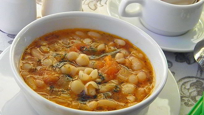 Рецепт Суп с бобами