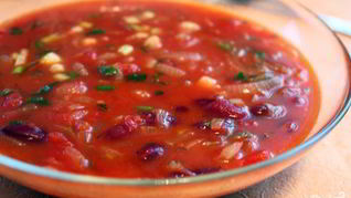 Рецепт Суп с фасолью и мясом