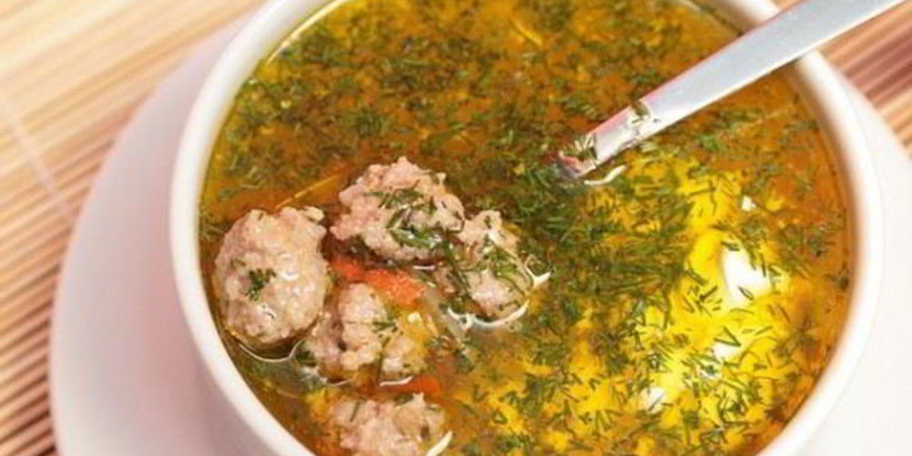 Как приготовить суп с фрикадельками и вермишелью