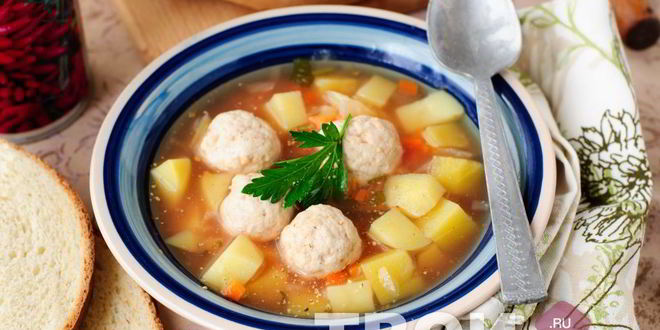 Рецепт суп с фрикадельками в мультиварке