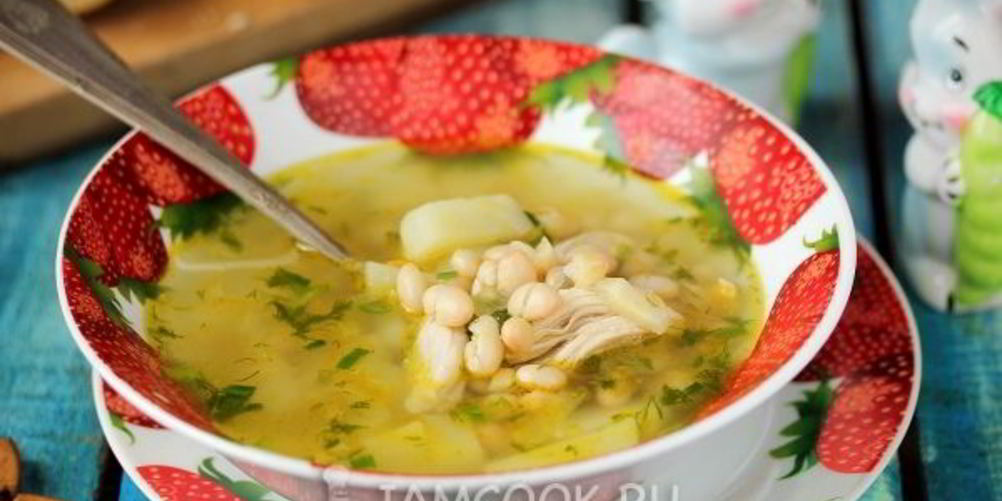 Как приготовить суп с консервированной фасолью