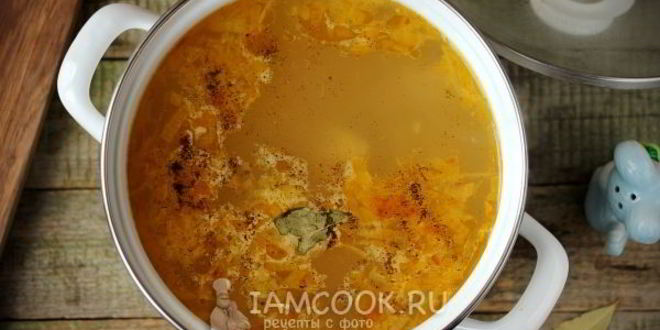 Рецепт суп с консервированной фасолью