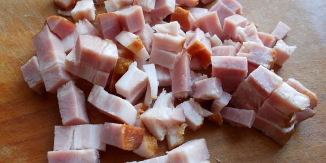 Рецепт суп с копченой грудинкой и сырными клецками