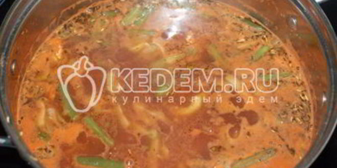 Рецепт суп с копченой курицей