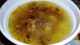 Рецепт Суп с куриными потрохами
