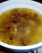 Суп с куриными потрохами