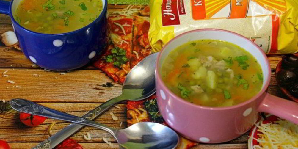 Как приготовить суп с манкой и зеленым горошком