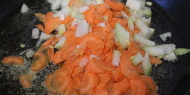 Рецепт суп с манкой и зеленым горошком