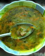 Суп с шампиньонами