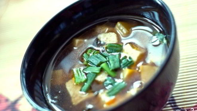 Рецепт Суп с водорослями нори