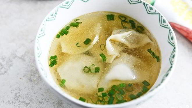 Рецепт Суп с вонтонами