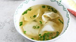 Рецепт Суп с вонтонами
