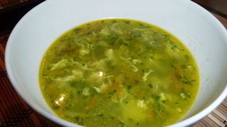 Рецепт Суп со шпинатом