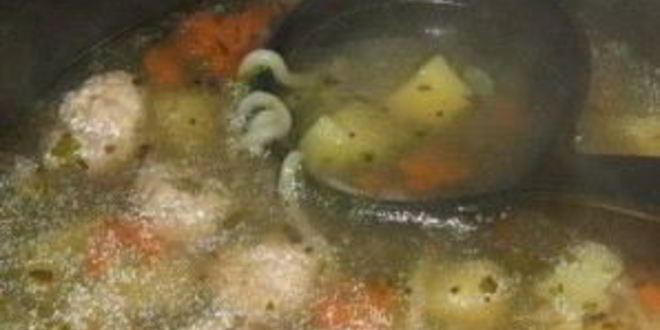 Рецепт суп вермишелевый с фрикадельками