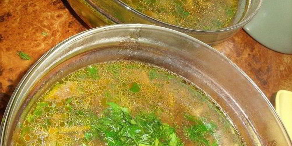 Как приготовить супчик из белых грибов