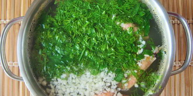 Рецепт супчик по-сахалински с кальмаром