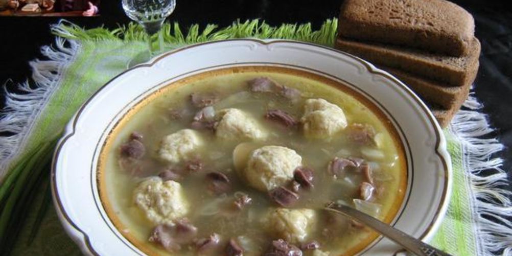 Как приготовить супчик с потрошками для жеглова и шарапова