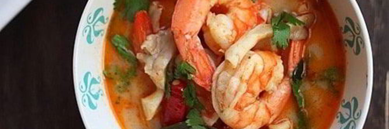 Рецепт Тайский суп Том Ям