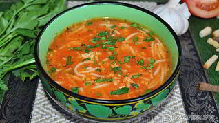 Рецепт Томатно-куриный суп