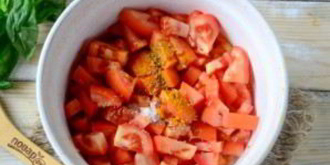 Рецепт томатного супа иза печек с базиликома