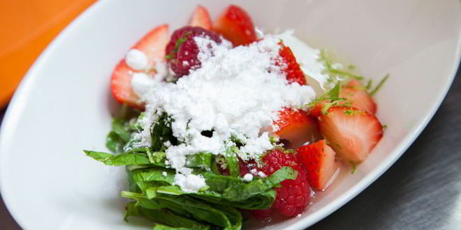 Рецепт ягодный суп с мятой и базиликом