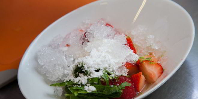 Рецепт ягодный суп с мятой и базиликом