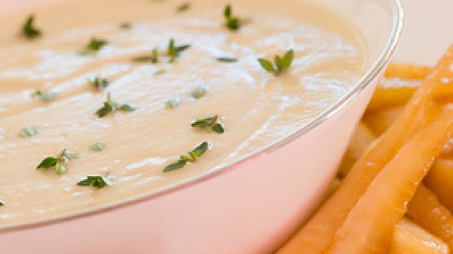 Рецепт Жареный пастернак с супом из чабреца