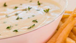 Рецепт Жареный пастернак с супом из чабреца