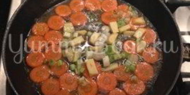 Рецепт зимний суп с тыквой и имбирем