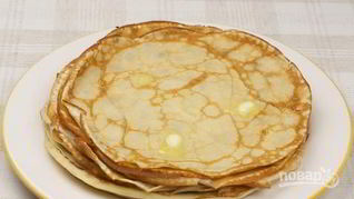 Рецепт Авторские блины из молока