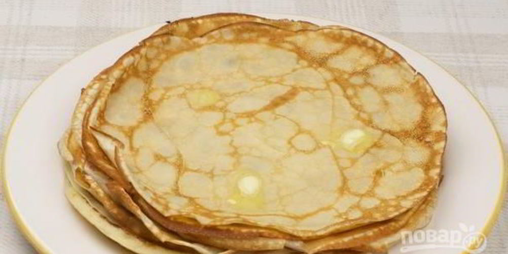 Как приготовить авторские блины из молока